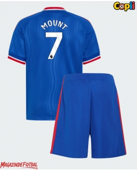 Manchester United Mason Mount #7 Echipament de Fotbal Replică 2026-27 Copii Deplasare (+ Șorturi)